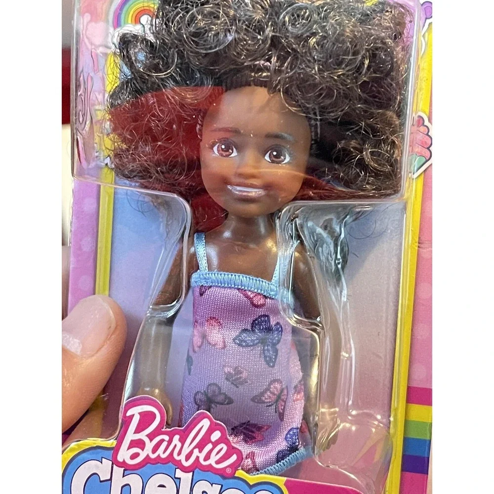 Chelsea Doll Barbie Butterfly Dress African American Brand New‎